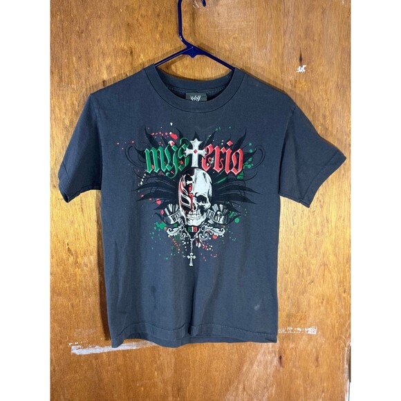 2007 Rey Mysterio 619 Master WWE Wrestling Shirt Youth Medium M‎ - Picture 1 of 10